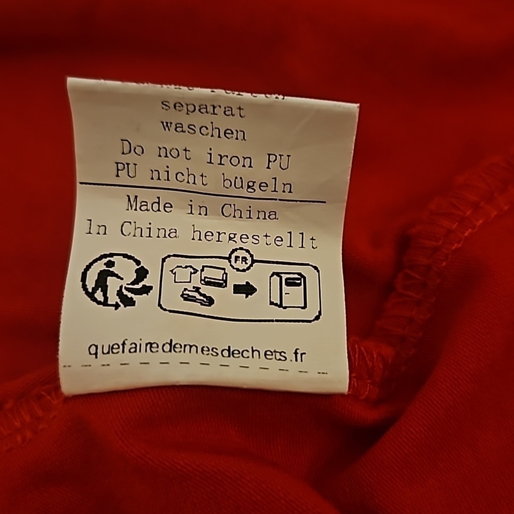 BELLE POQUE Retro Red Puff Sleeve Castlecore Blouse - Picture 8 of 8